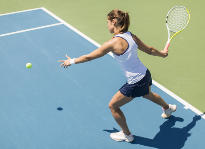 Plantation Gardens Apartment Homes - Plantation, FL - Person playing tennis